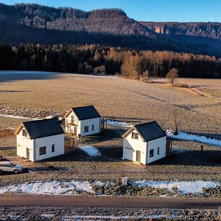 Wataha Pod Basztami - Wadera - Domki Caloroczne Radkow Exterior foto