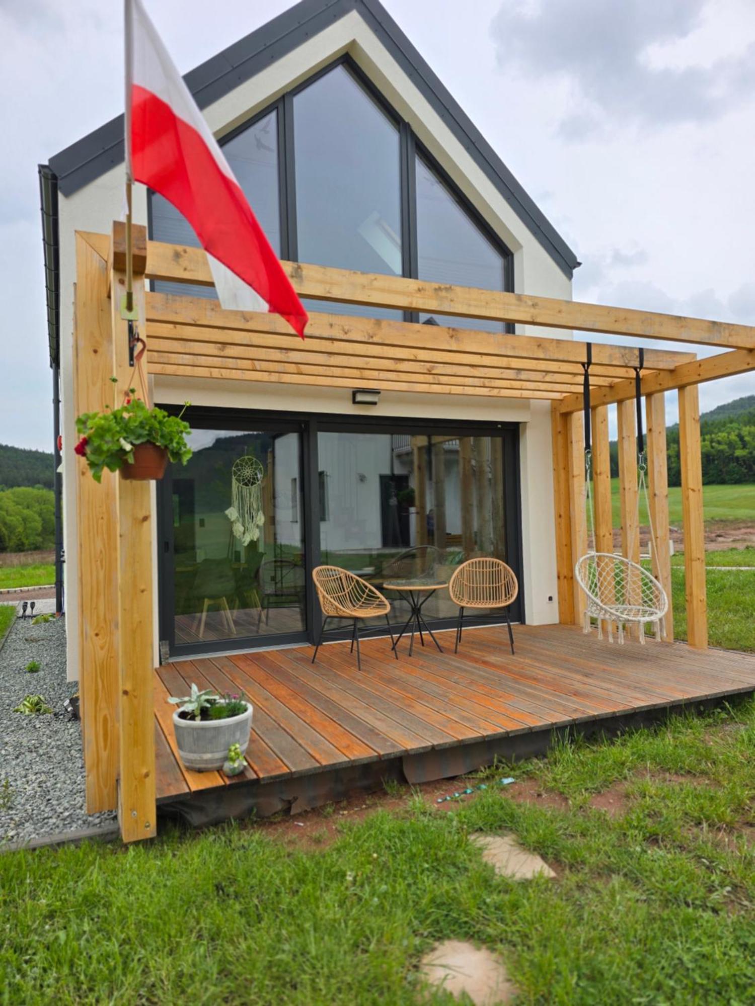 Wataha Pod Basztami - Wadera - Domki Caloroczne Radkow Exterior foto